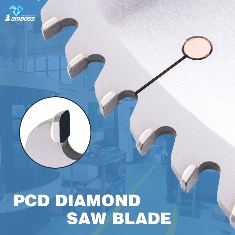 Lamboss Factory Direct PCD Circular Saw Blade for Wood Cutting Diamond Saw Blade Top Quality