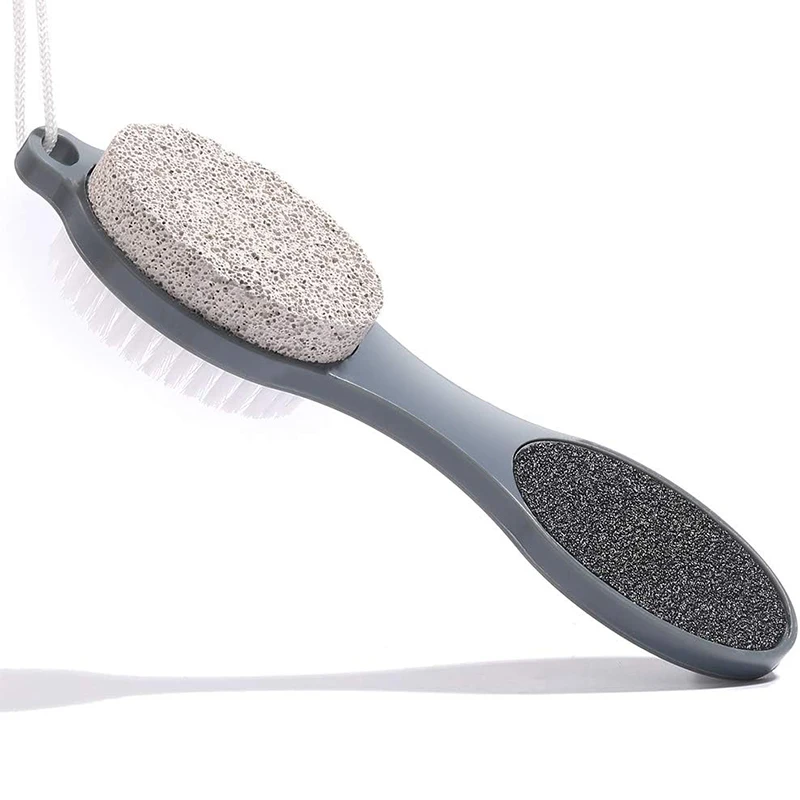12Pcs Foot Scrubber 4 in 1 Feet Brush For Shower Pumice Stone Foot Rasp Sandpaper Feet Scrubber Brush Dead Skin Remove Pedicure