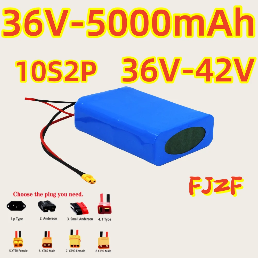 10S2P FJZF 5Ah 5000 мАч 36 В аккумулятор для электрического скутера литиевый электрический скутер 500 Вт аккумулятор для электрического скутера 36 В 10s2p аккумулятор