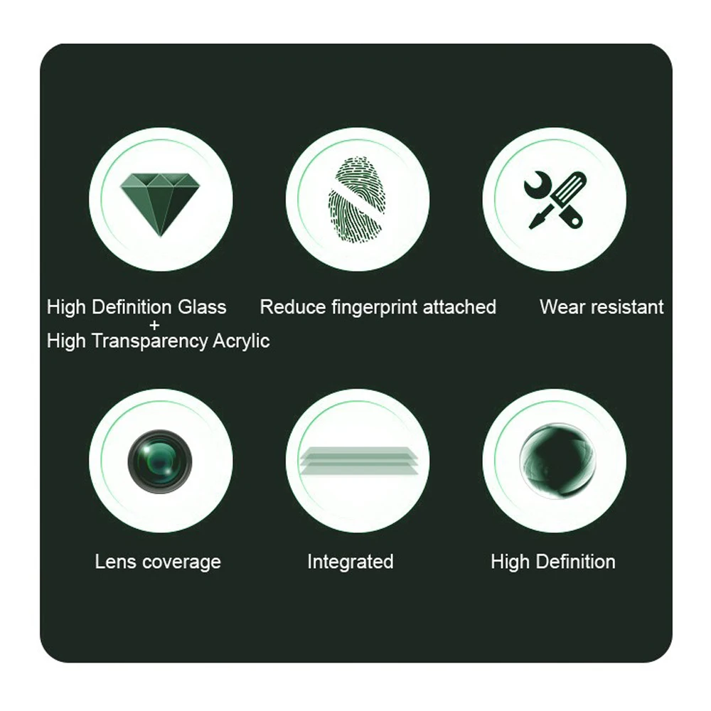 ZLNHIV HD Camera Lens protective Film For Huawei P60 Art P50 pocket P50E P40 lite 5G P30 pro screen protector Camera smartphone view 5