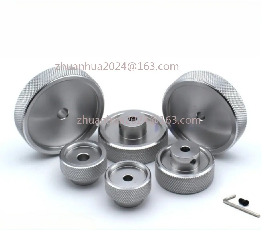 Encoder Aluminum Alloy Meter Counting Wheel Metal Knurling Encoder Anti-skid Wheels Counting Wheel E6B2 Meter Counting Wheel