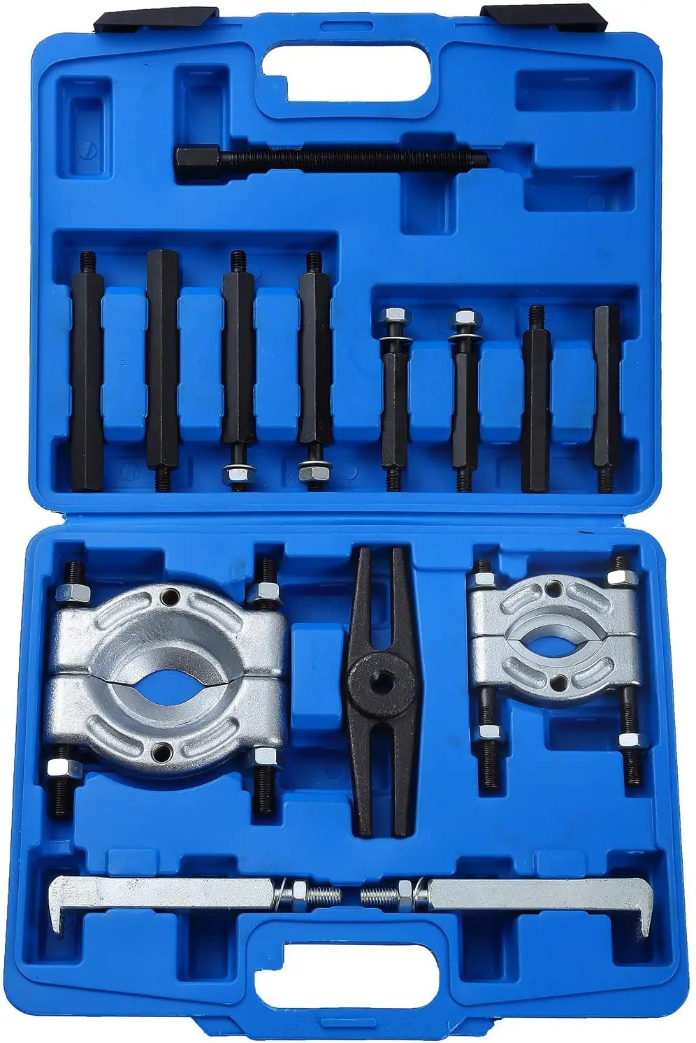 

14PCS Bearing Separator Puller Set 2" and 3" Splitters Remove Bearings Kit,Heavy Duty Automotive Car Repair Tools Equipment