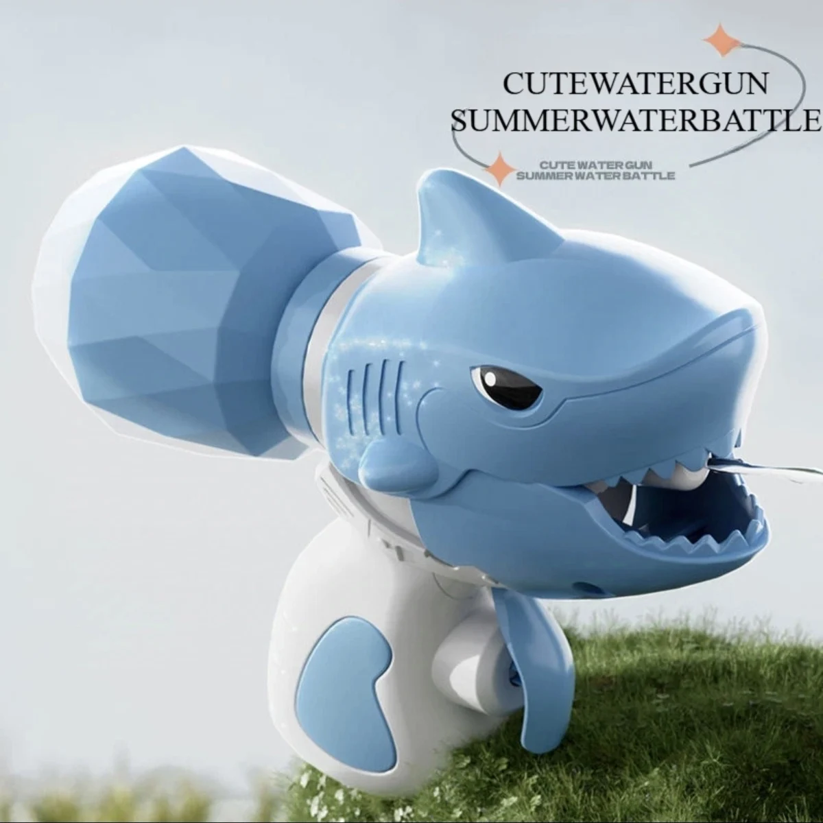Mini pistola de agua de tiburón para chico, piscina de verano, natación, juguetes de playa, juego de pistola, salpicaduras de agua, pistola de agua en aerosol para Festival