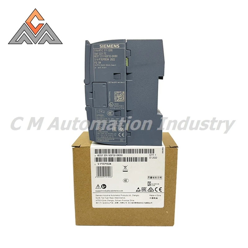 Original New Siemens PLC SIMATIC S7 1200 Analog Input Module 6ES7231-5PF32-0XB0 6ES7231-5QD32-0XB0 6ES7231-5QF32-0XB0