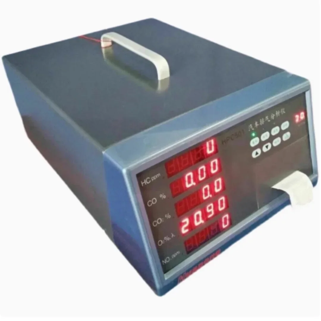 

Automobile exhaust analyzer, motor vehicle exhaust gas detector, motorcycle engine exhaust analysis measuring instrument