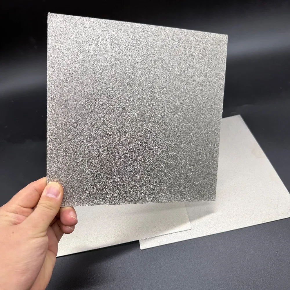 200*200mm Hand Polishing Plate Diamond Plating Abrasive Grinding Pad for Glass Jade Stamp Dressing Disc