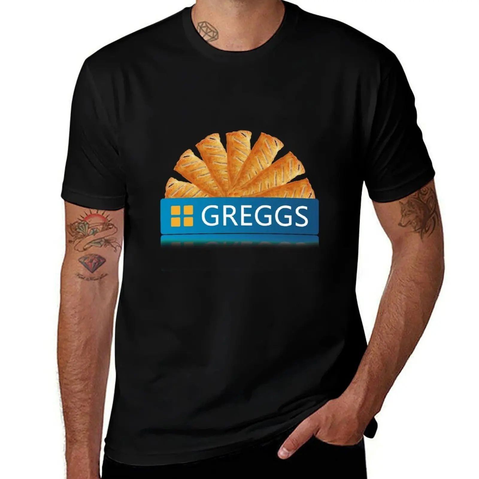 

Футболка с колбасами в стиле Greggs, футболка Essential, футболка Essential, футболка