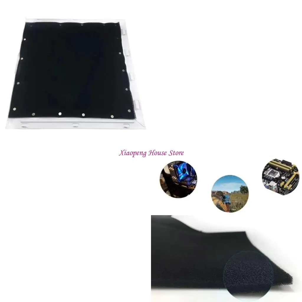 

PC Ventilation FilterHigh Density Chassis Server Cabinet Dustproof Cover Sponge 77JC