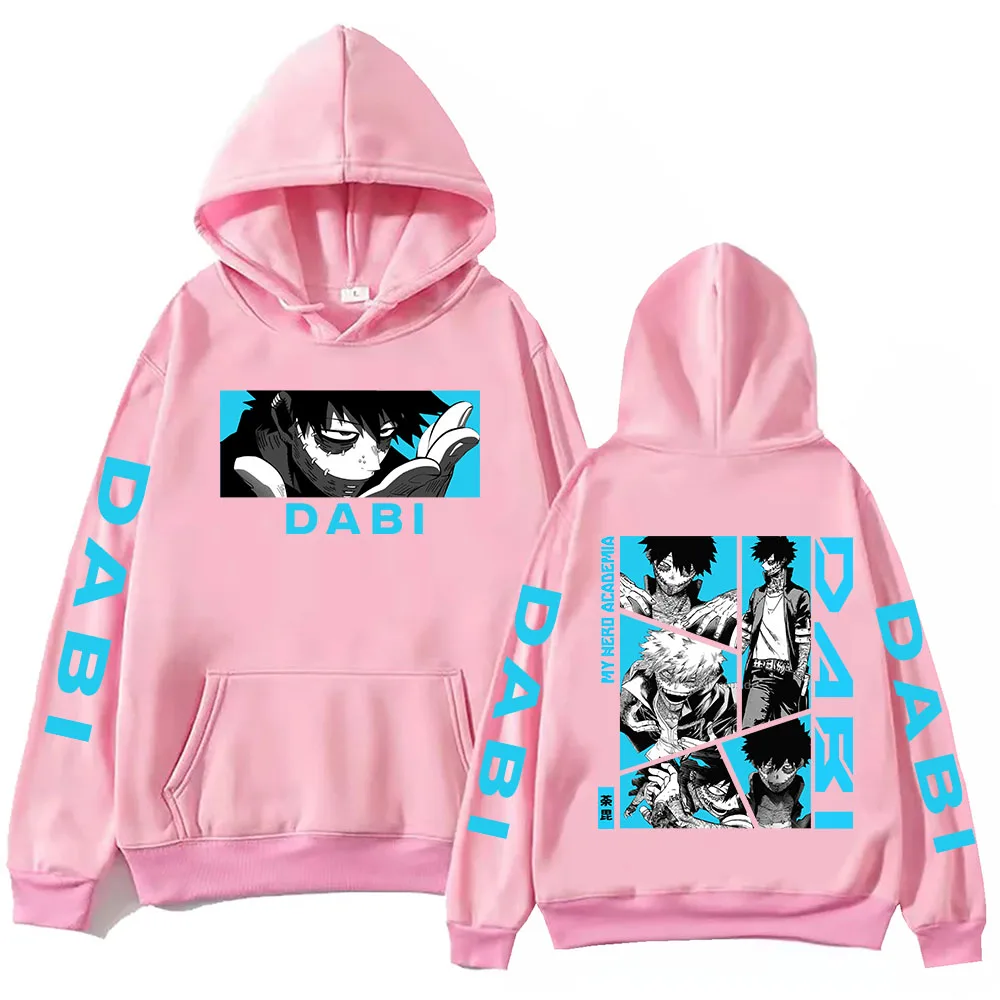 Anime  My Hero Academia Dabi Hoodie Harajuku Hip Hop Pullover Tops Fans Gift