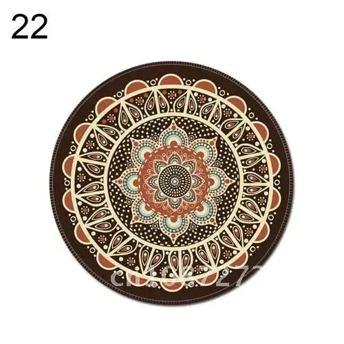 

Vintage Bohemian Mouse Pads Computer 3D Game Carpet Silicone Mouse Pad Mat Anti Slip Mousepad