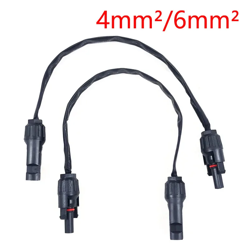 

2 шт. PV солнечный кабель проход 4 мм2/6 мм2 1 м кабель медный плоский соединительный кабель солнечный балкон дверь окно соединительная линия-запчасти