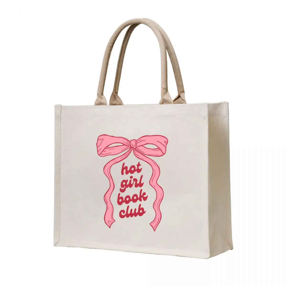 

hot girl book club bow design Tote Bag large tote bag tote bag university free delivery bags