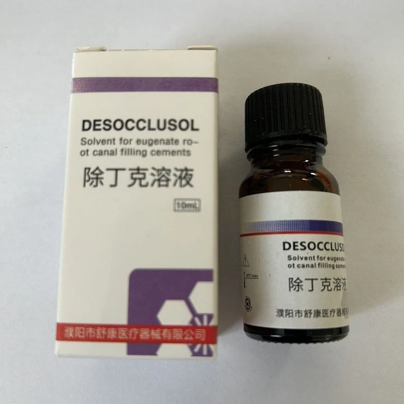 10ml/bottle Dental Desocclusol Solution Oral Antibacterial Phenolic Root Canal Filling Phenolic Tools Dental Oral Materials
