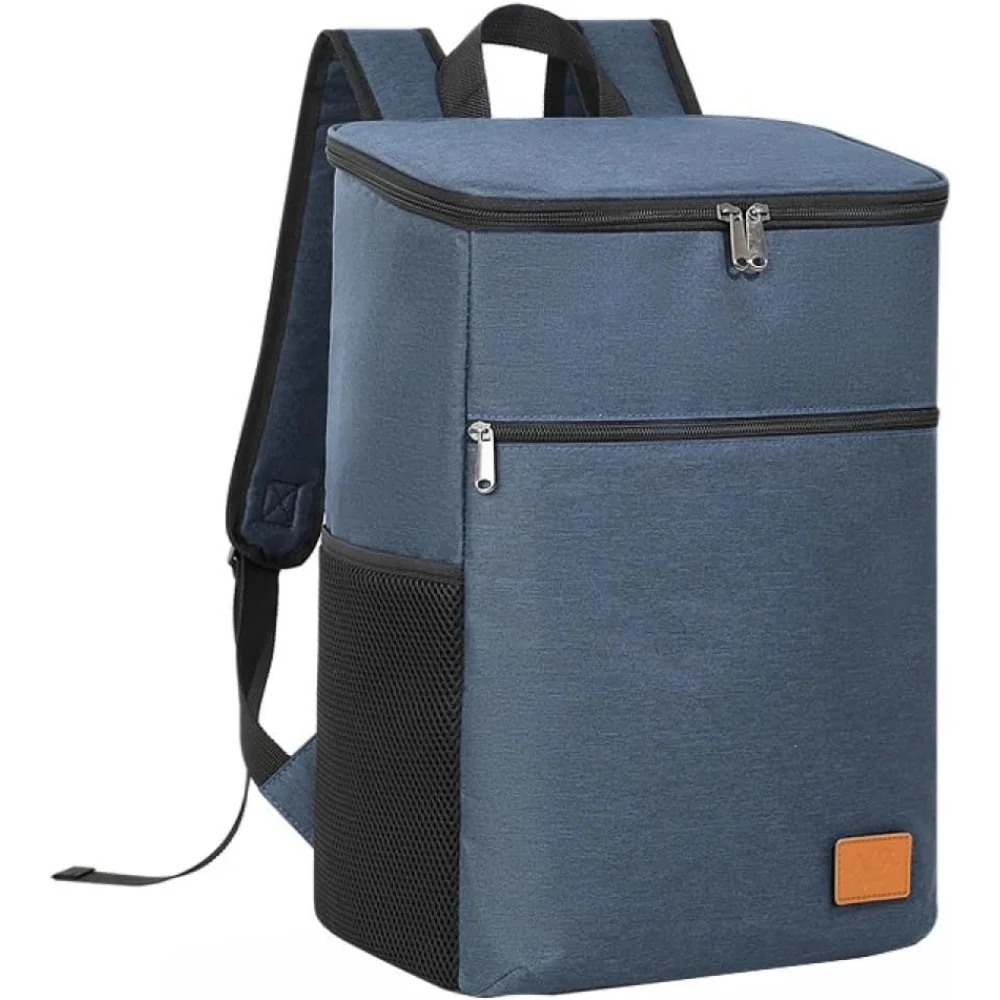 Cooler Backpack, 35 Can Insulated Soft Cooler Bag, Waterproof Leak Proof Backpack Cooler for Camping, Beach, Hiking, Travel