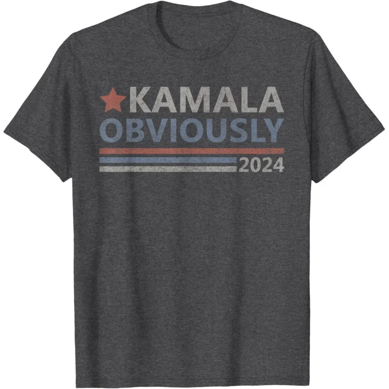 

Kamala Harris for President 2024 Madam Vice President T-Shirt loose fitting men's and women's styles