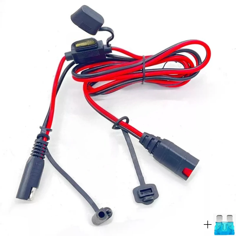 14AWG Waterproof SAE Extension Cable, Compatible with NOCO Genius Smart Battery Charger Heavy Duty Power Connector Wire