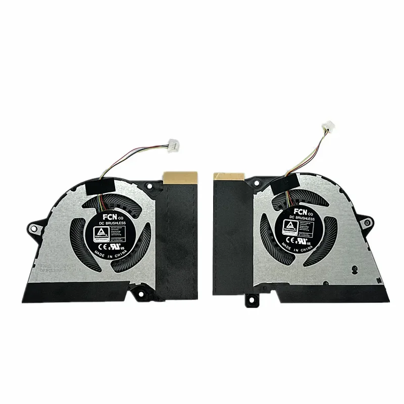 Подходит для Asus Zephyrus G14 2021 GA401Q GA401QEC GA401Q GA401QC GA401QE GA401QH R9 5900HS RTX 3050 Ti GPU Вентилятор охлаждения процессора Вентилятор