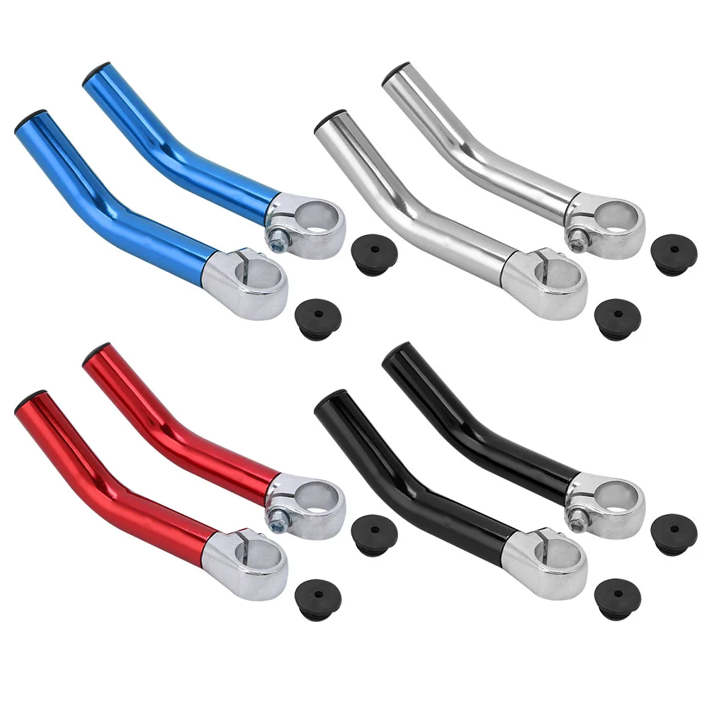 1 Pair Aluminum Alloy Mountain Bike Road Bicycle Handlebar Bar End