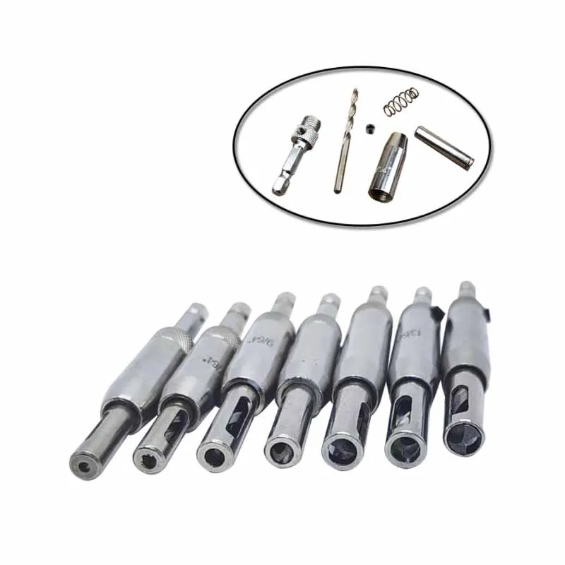 4/7/8Pcs HSS Self Centering Hinge Drill Bit Window Door Cabinet Hinge Locating Hole Cutter Woodworking Tool Center Drill Bit