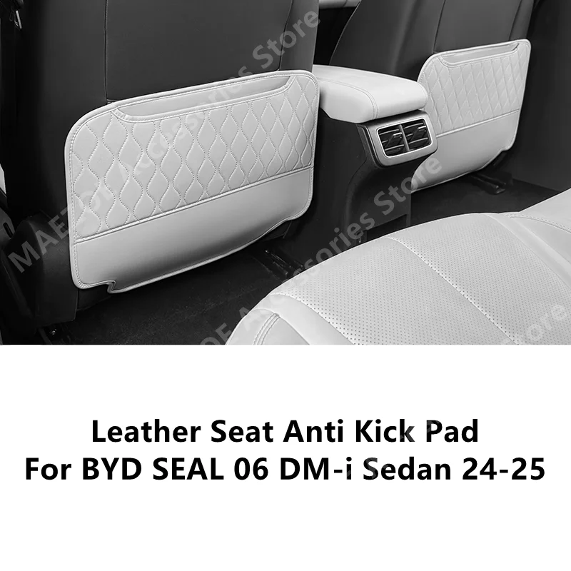 

For BYD SEAL 06 DM-i Sedan 24-25 Leather Seat Anti Kick Pad,Anti Dirt And Anti Scratch Interior Decoration Accessories Refit