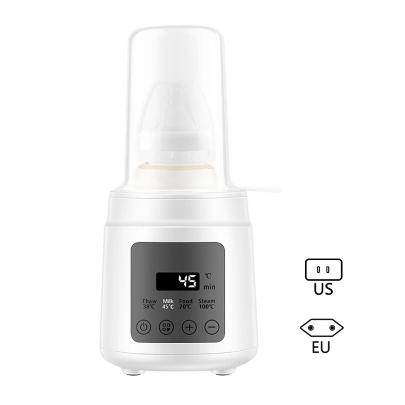 Intelligent Baby Bottle Warmer with Adjustable Temperature Control Digital Display Milk Bottle Warmer for Breastmilk