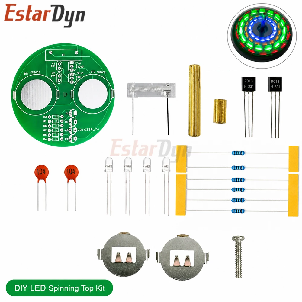Diy Electronics Project Kit - Estardyn DIY LED Gyro Electronic Kit