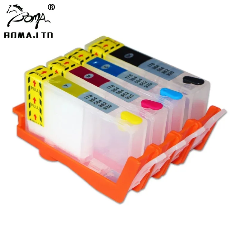 Refillable Ink Cartridge For HP 910XL 910 OfficeJet Pro 8010 8012 8013 8014 8015 8017 8018 8020 8022 8023 8024 Printer No Chip