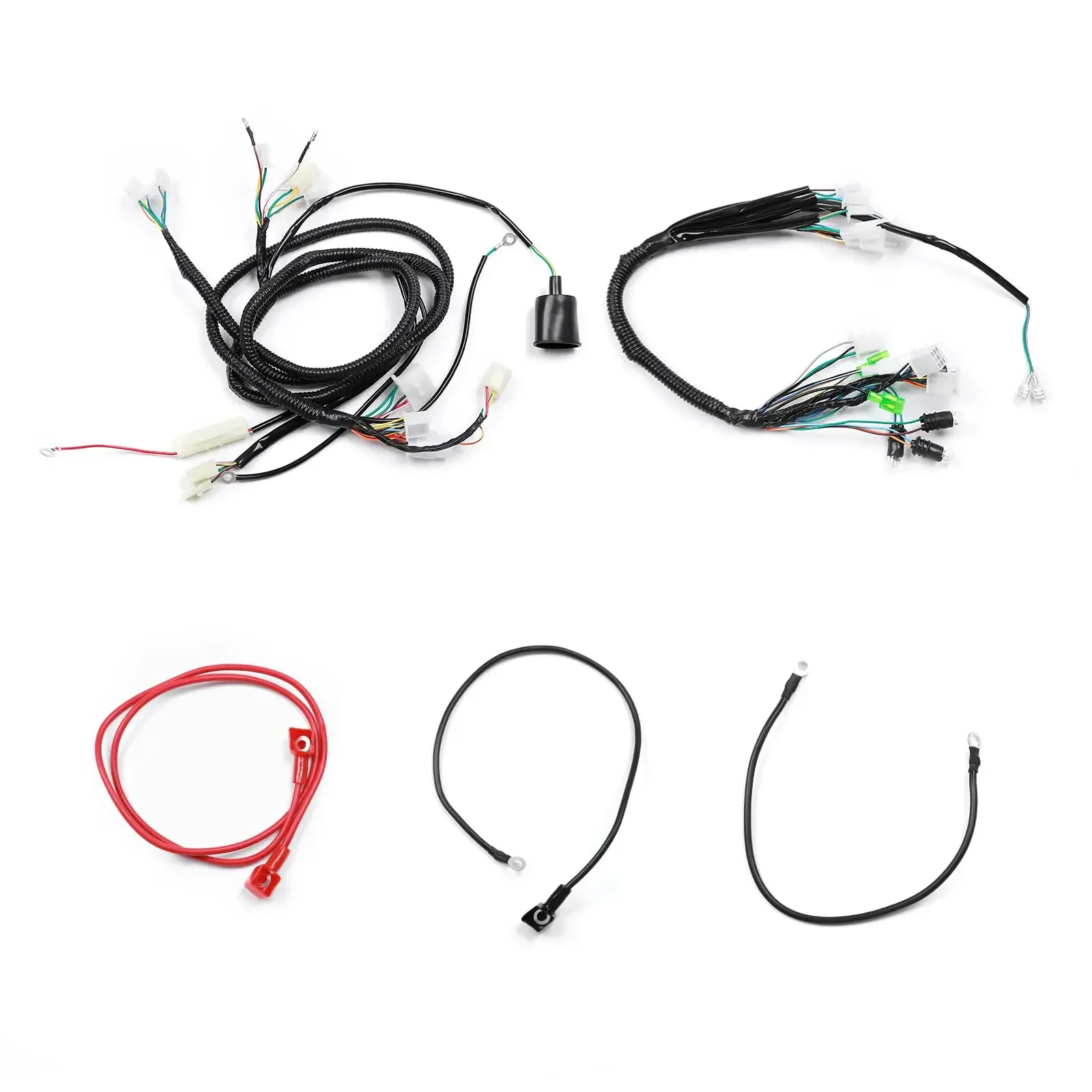 

Motorcyel Complete Main Wiring Harnesses Compatible with Chinese GY6 139QMA 139QMB 50cc Engine Scooter Mopeds ATV Taotao 50ATM