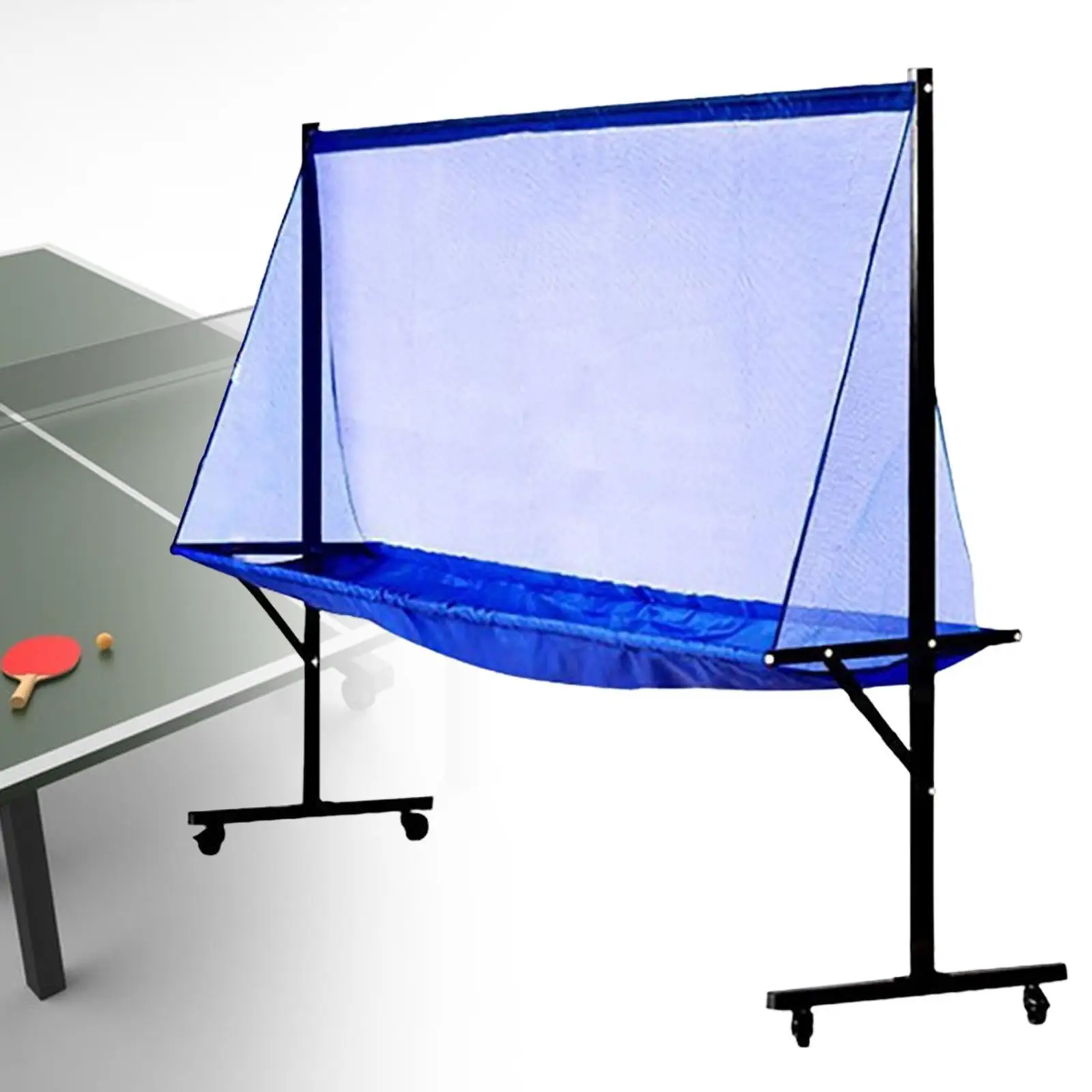 

Table Tennis Ball Collection Net Portable for Indoor Robot Serve Practice