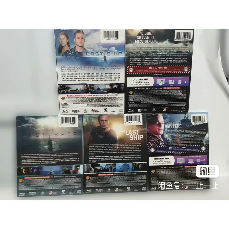 Blu-ray Lone Ship of Doom Complete Series Seasons 1 to 5 High Definition Video Collection
