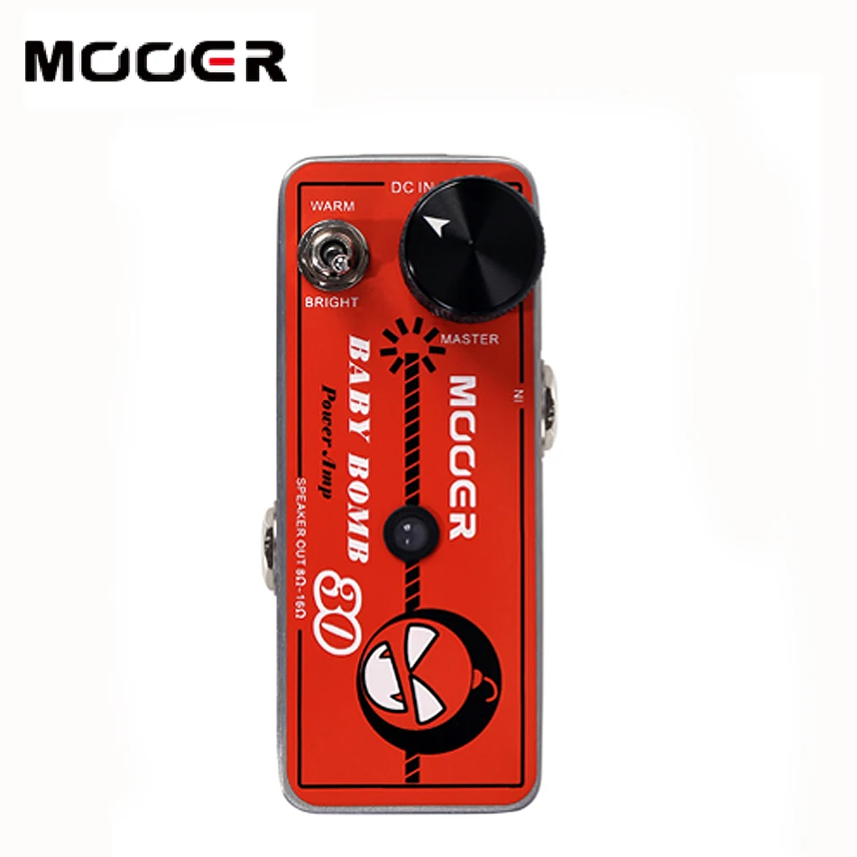 MOOER BABY 30 Digital Micro Power Amp Amplifier Guitar Effect Pedal Max. 30W Output Overcurrent Protection