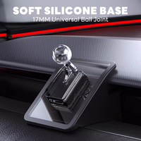 For Tesla New Model Y Launch 2025 Model 3 Highalnd 2024 Car Cell Phone Holder Gravity Support Mount Bracket Vent Clip Air Outlet