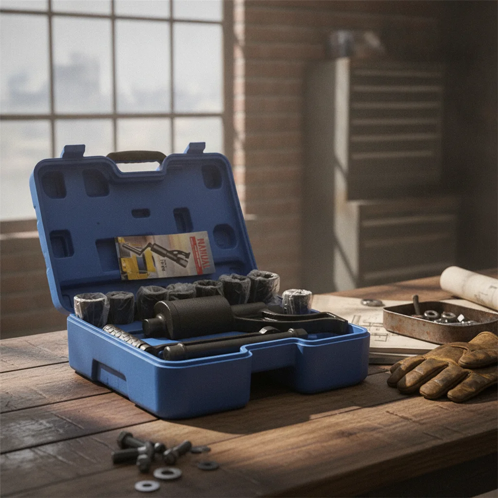 Lug Wrench with Sockets Labor-Saving Tire Iron with Storage Case Wrench with Sockets Easy to Store Tire Changing Tool Sturdy