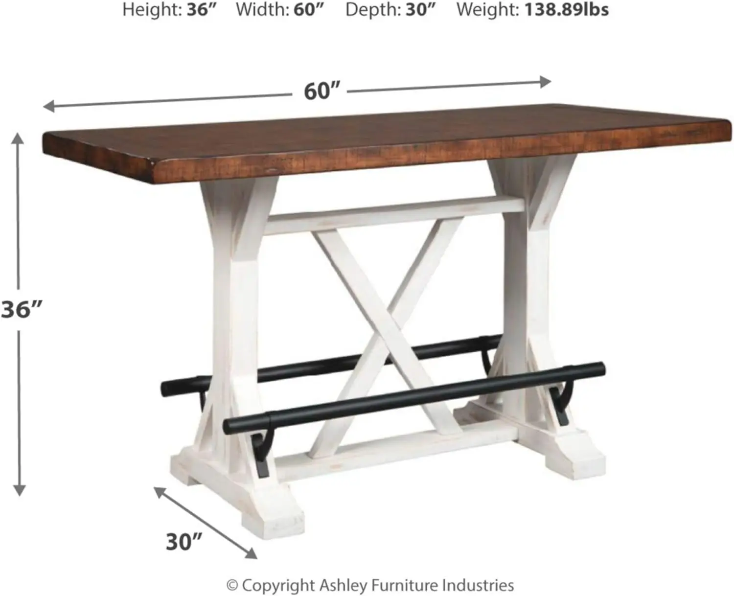 Signature Design by Ashley Rustic Farmhouse 36\