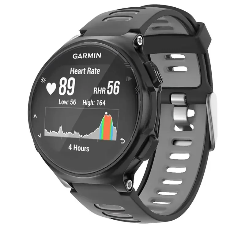 Bracelet de montre de sport pour Garmin Forerunner, remplacement du bracelet, outils Dock Correa, 220, 230, 235, 630, 620, 735XT, 004, S20, S5