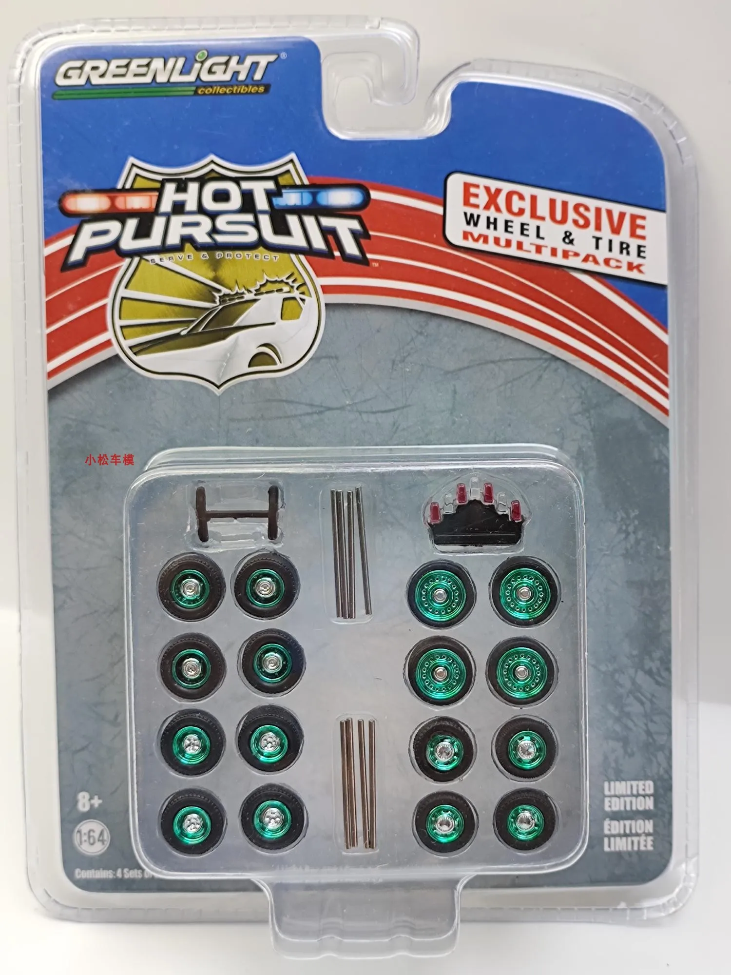 

1:64 Hot Pursuit Wheel Tire High Sim Коллекционная игрушка Подарочный орнамент для дисплея