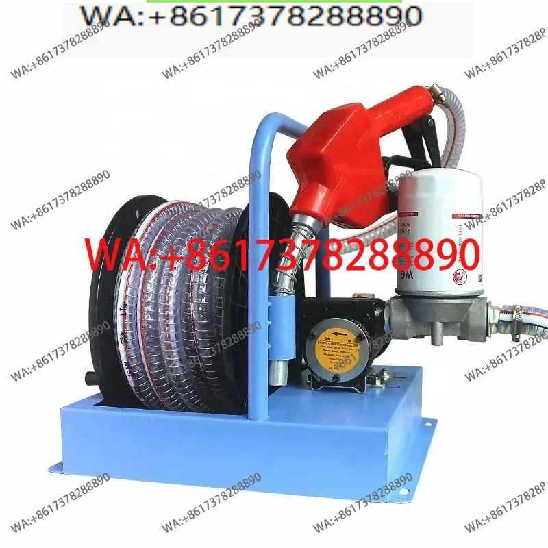 

multi-specification electric pumping refueling manual gun metering reel pump Cast Iron Hose Reel