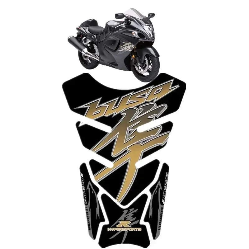 For GSX1300R GSXR1300 Motorcycle Tank Pad Protector 3D Gel Sticker Decal GSXR 1300 - 2 Motor