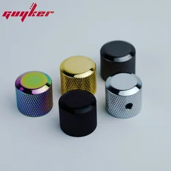 Guyker 1Pcs Potentiometer Control Knobs with 6mm High Grade Knurled Knobs for Electric Guitar or Bass