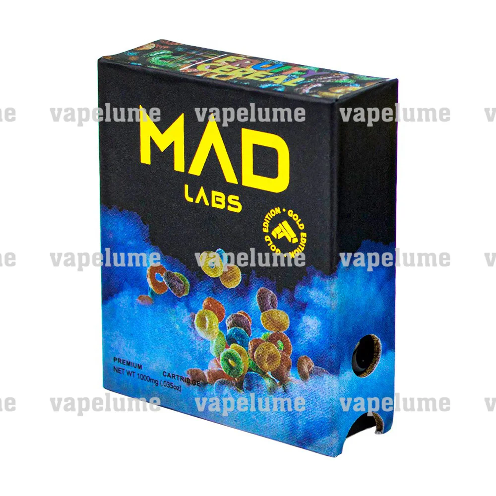 MAD Disposable Electric Vape 510 Threaded Cartridge 1000mg Gold Red White Thick Oil Tank Replacement Accessories Customize Logo