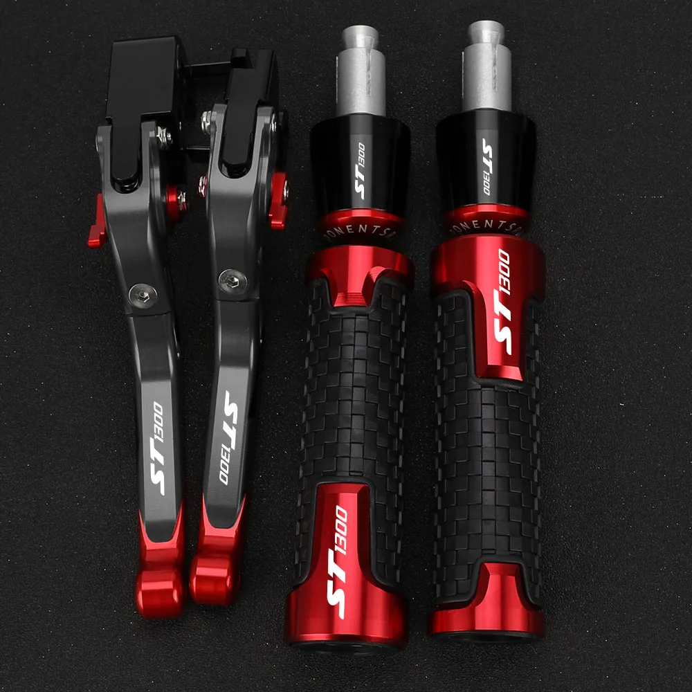 For Honda ST 1300 1300A ST1300 A ST1300A 2003 2004 2005 2006 2007 Motorcycle CNC Adjustable Brake Clutch Levers Handlebar grips