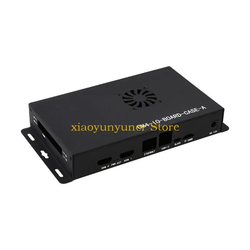 

P9JB Metal Box Designed for RPi Compute Module 4 Board with Cooling Fan 40PIN GPIO