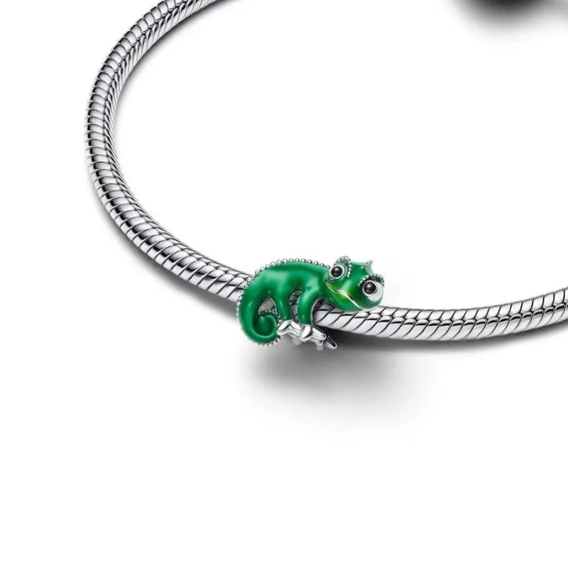 2025 جديد ديزني دامبو الحرباء مناسبة للسوار الأصلي 925 سلسلة المفاتيح الفضية لتقوم بها بنفسك هدية الكريسماس #3