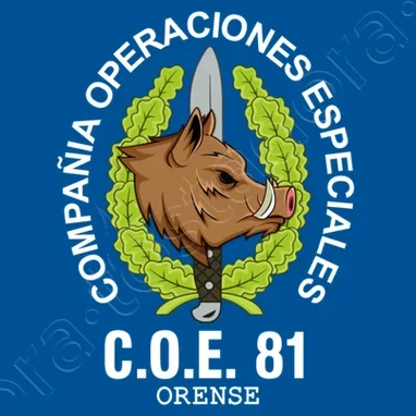 تي شيرت Spanish Legion COE 81 Orense Mod 1 بشعار العمليات الخاصة. الصيف القطن س الرقبة الرجال قصيرة الأكمام تي شيرت جديد S-3XL #6