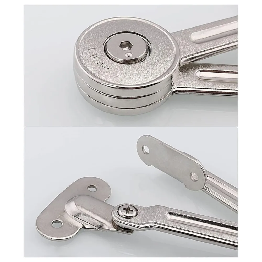AB42-Cabinet Cupborad Furniture Door Lift Stay Support Hinge Damper - Support Up To 20KG - Opening Angle 75°/90°/110°