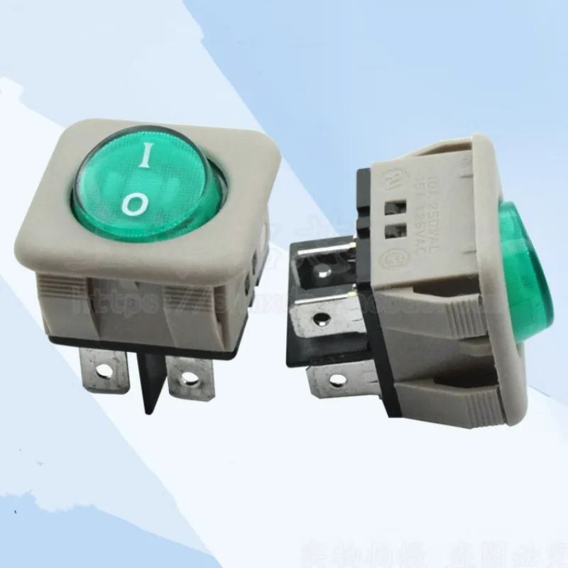 

20 шт. R21-22c-36 4-футовое 2-скоростное медицинское оборудование, переключатель типа корабля, серый корпус, зеленый свет