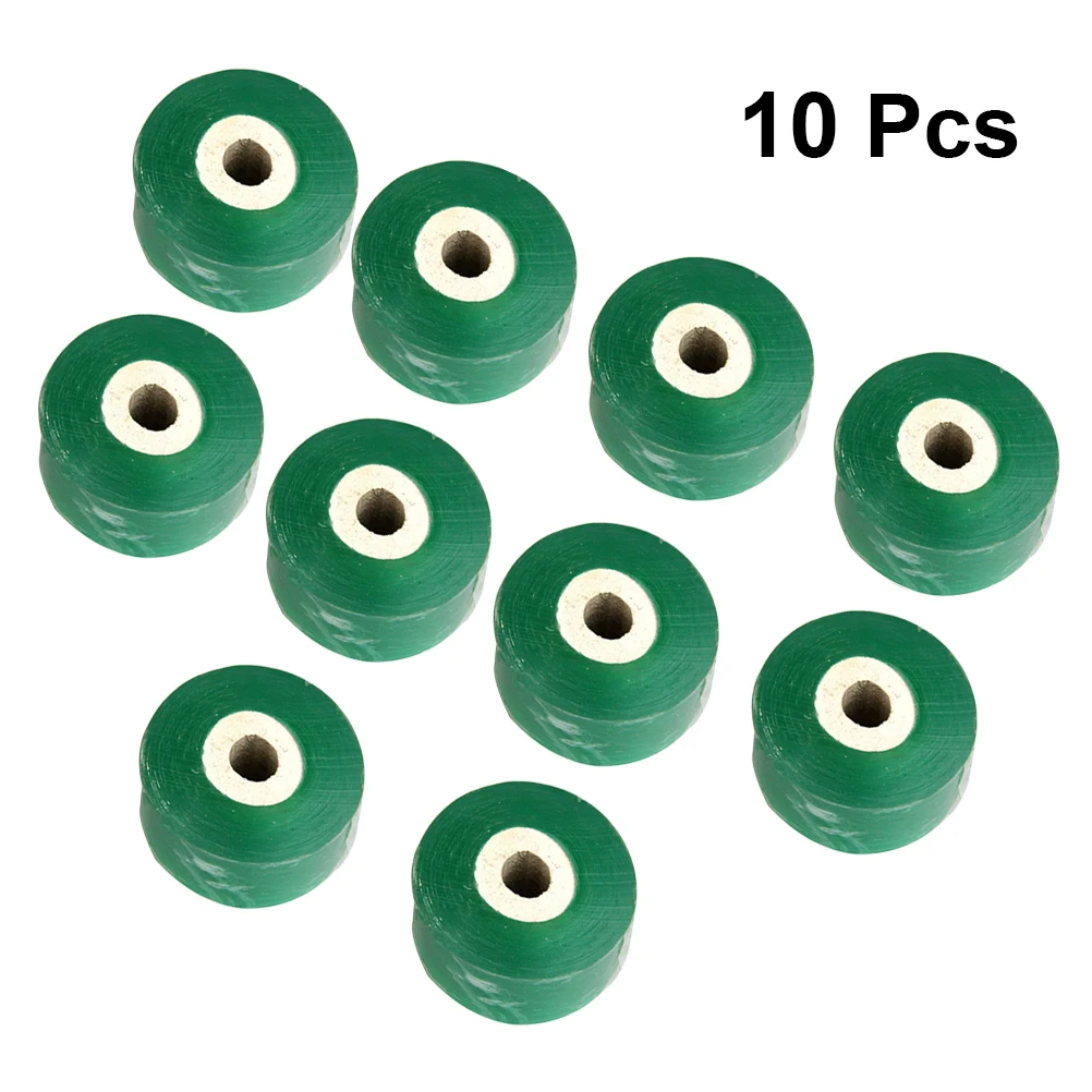 

10pcs Self Adhesive Professional Grafting Tape Stretchable Floristry Film for Landscape Agriculture (Green 2cm)
