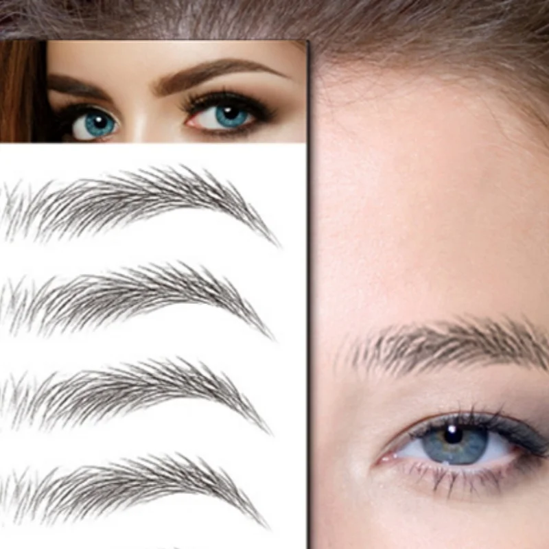 

Накладные брови, полезные наклейки для бровей, усилители татуировок для глаз, долговечные предметы, мелкие принадлежности, прочная косметика, паста для бровей