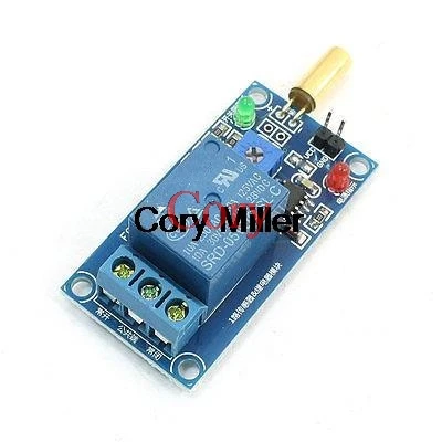 DC 5V Inclination Accelerometer Relay Module 1 CH Slant Angle Sensor