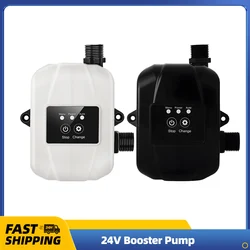 24V Water Pressure Booster Pump for Home Automatic Shower Silent Water Recirculating Pump 150W Max Lift 92ft for Sprinklers